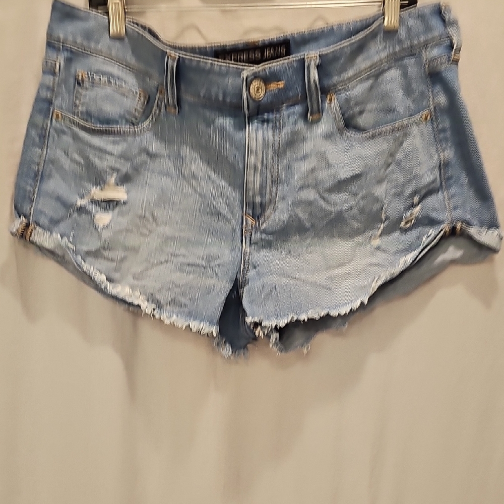 Distressed Denim Women Shorts